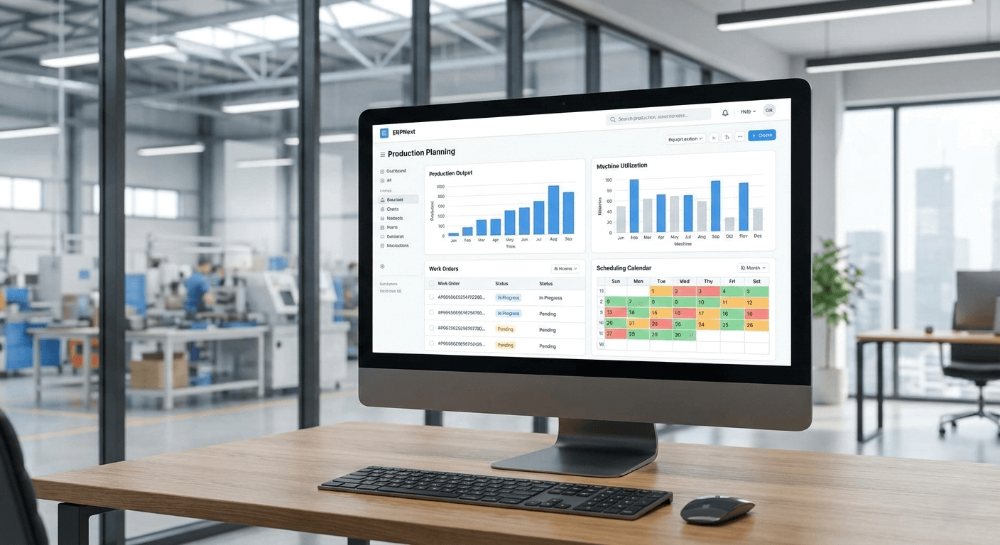 Factory floor experiencing late production orders with delayed manufacturing output
